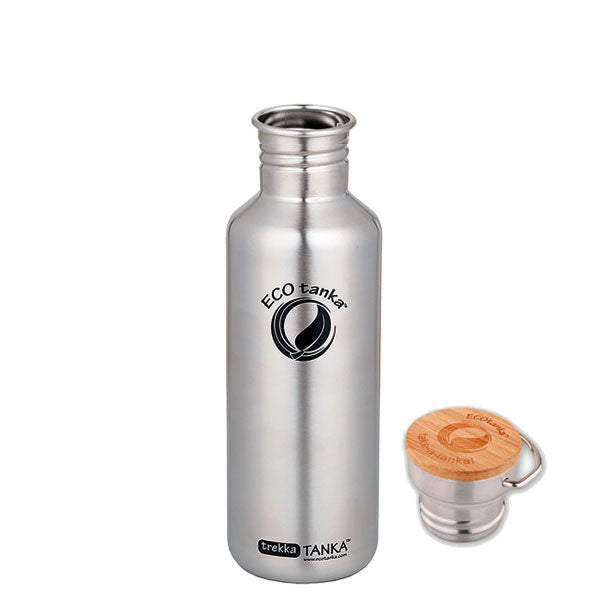 Hochwertige, leichte, langlebige Trinkflasche aus Edelstahl.