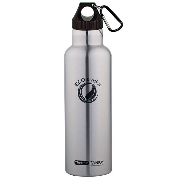 Hochwertige, leichte, langlebige Trinkflasche aus Edelstahl.