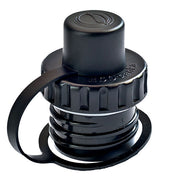 Hochwertiger PP Deckel mit kleiner Öffnung. Leicht und langlebig. Eine Flasche für das Leben.