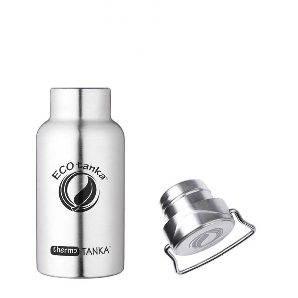 Hochwertige, leichte, langlebige Trinkflasche aus Edelstahl. 