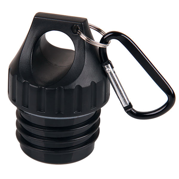 Hochwertiger PP Deckel. Leicht und langlebig. Eine Flasche für das Leben.