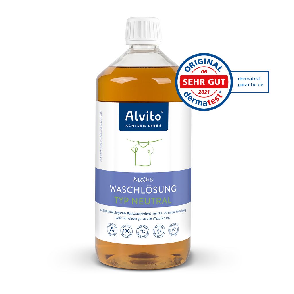 Alvito Waschmittel Flüssig Neutral 1 Liter