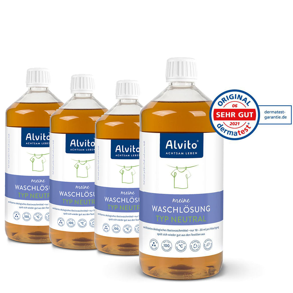 Alvito WaschLösung Neutral 4x1 Liter
