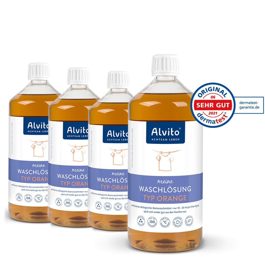 Alvito WaschLösung Orange 4x1 Liter
