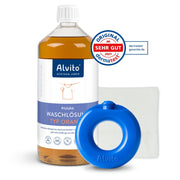 Alvito Waschmittel Flüssig Orange Waschring Startset