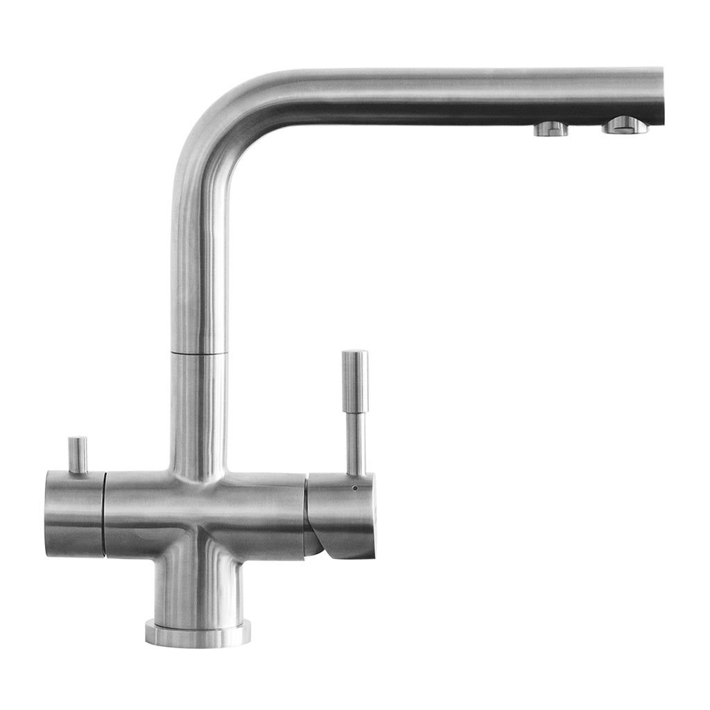 Wasserhahn Küche 3-Wege Florenz Edelstahl