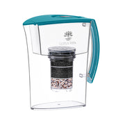 Lotus Vita LOTUS Wasserfilter Kanne Kunststoff aquamarin