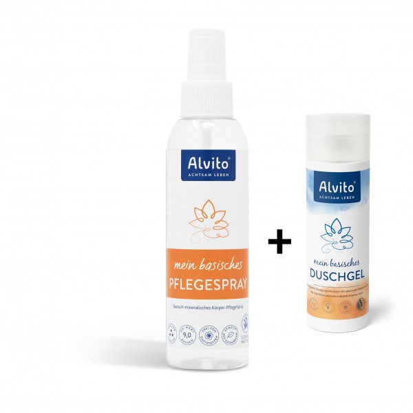 mein basisches Pflegespray + Duschgel