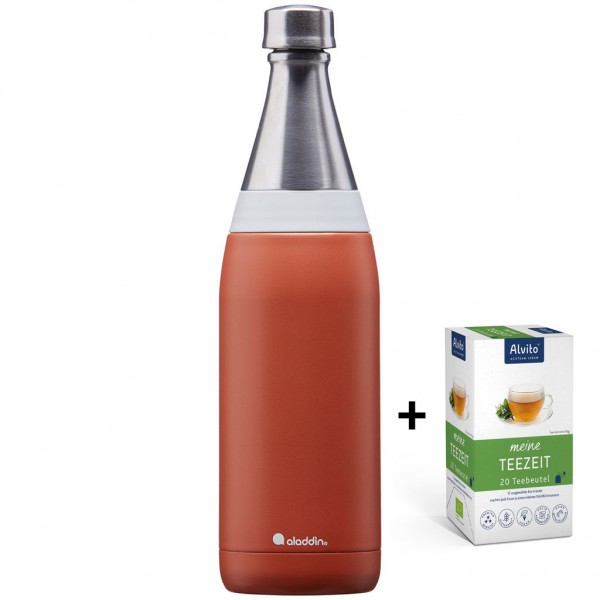 Fresco Isolierflasche + Tee