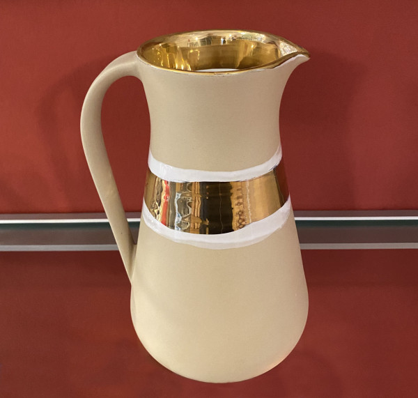 eyl.ceramics Karaffe Gold 1,25 Liter